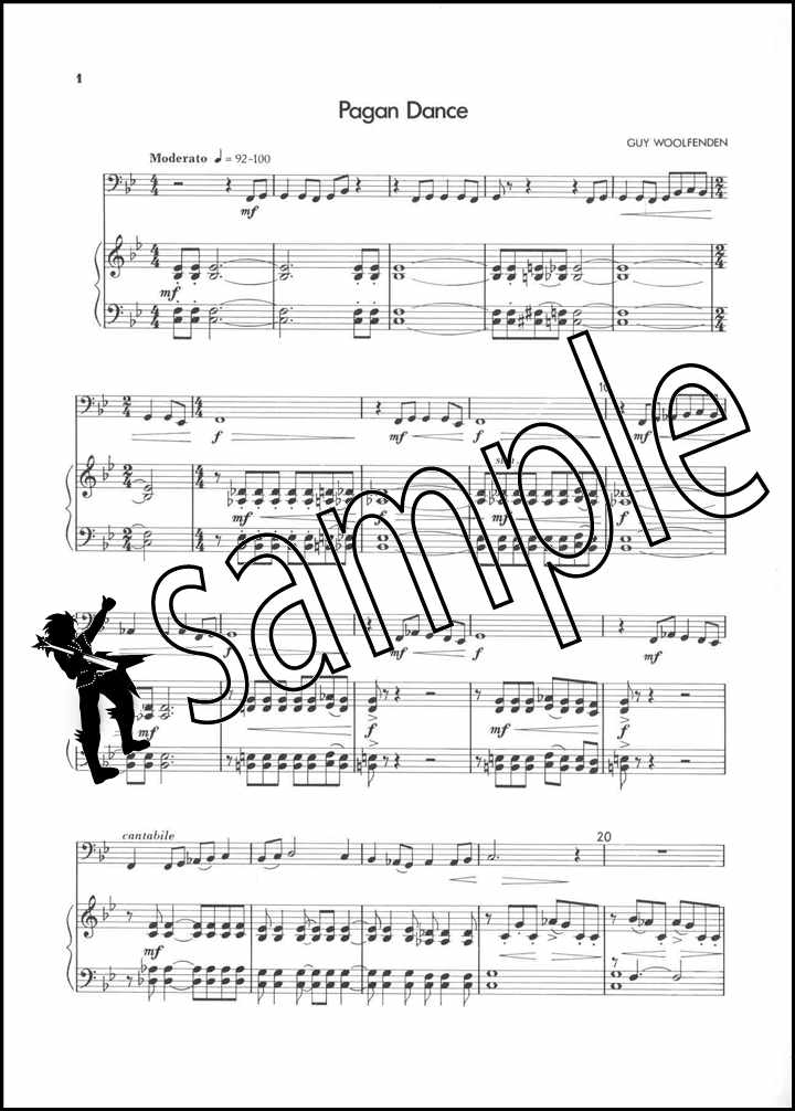 3rd sample page from Up Front Album for Eb Bass/Tuba Book 1 Treble Clef
