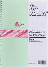 front cover of Up Front Album for Eb Bass/Tuba Book 2 Treble Clef