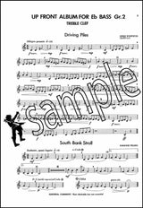 1st sample page from Up Front Album for Eb Bass/Tuba Book 2 Treble Clef
