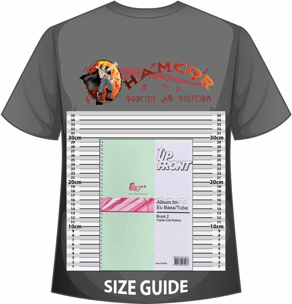 front cover of Up Front Album for Eb Bass/Tuba Book 2 Treble Clef on a size guide