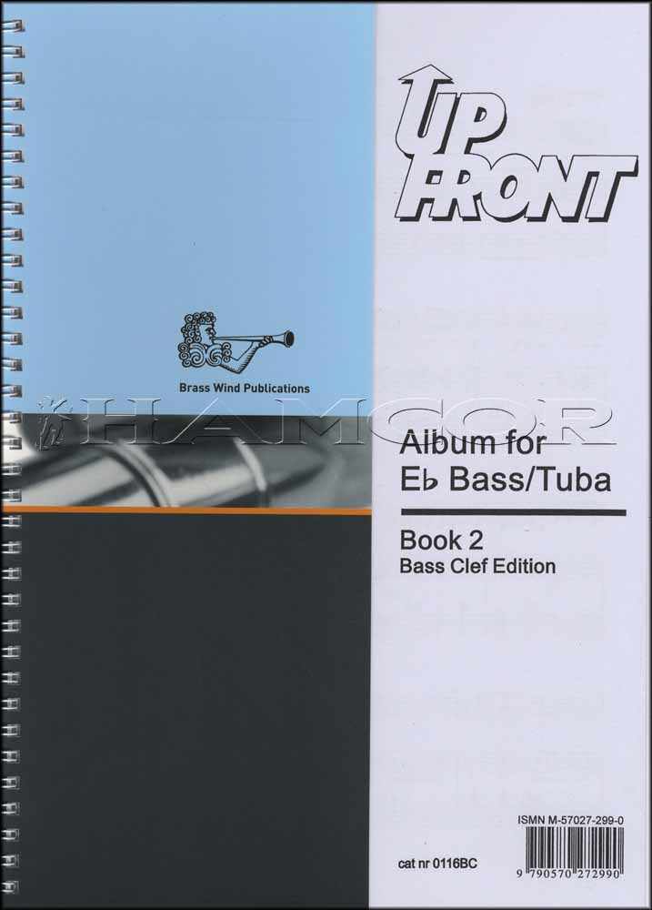 front cover of Up Front Album for Eb Bass/Tuba Book 2 Bass Clef