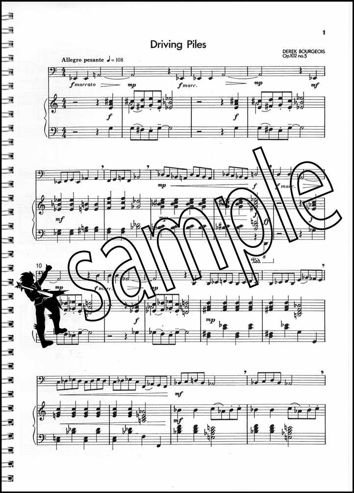 2nd sample page from Up Front Album for Eb Bass/Tuba Book 2 Bass Clef