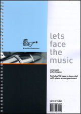 front cover of Lets Face The Music for Tuba/Eb Bass Bass Clef