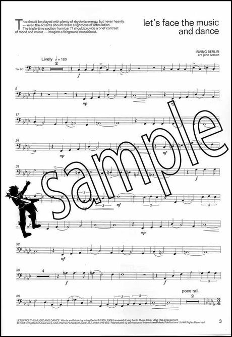 1st sample page from Lets Face The Music for Tuba/Eb Bass Bass Clef