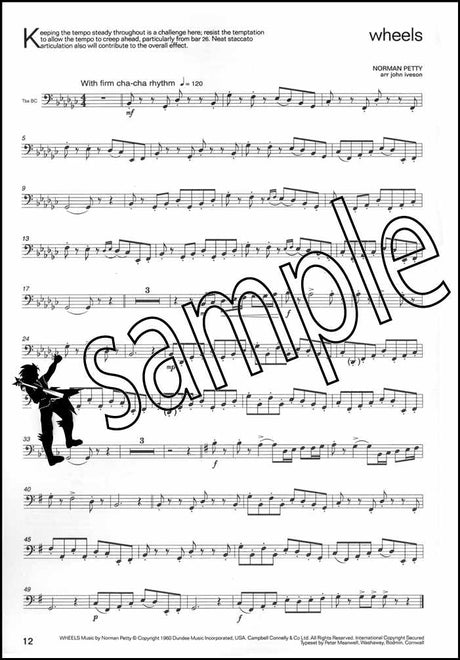2nd sample page from Lets Face The Music for Tuba/Eb Bass Bass Clef