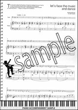 piano accompaniment sample page from Lets Face The Music for Tuba/Eb Bass Bass Clef