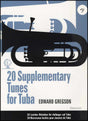 front cover of 20 Supplementary Tunes for Tuba Bass Clef by Edward Gregson