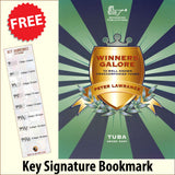 front cover of Winners Galore for Tuba Bass Clef Book Only together with free Bass Glef bookmark