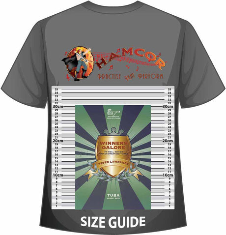 front cover of Winners Galore for Tuba Bass Clef Book Only on a size guide