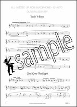 1st sample page from All Jazzed Up for Alto Saxophone by Oliver Ledbury