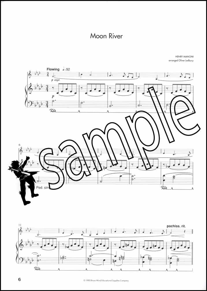 3rd sample page from All Jazzed Up for Alto Saxophone by Oliver Ledbury