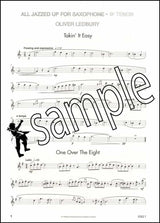 1st sample page from All Jazzed Up for Tenor Saxophone by Oliver Ledbury