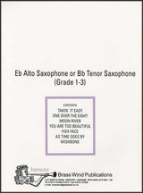 back cover of All Jazzed Up for Tenor Saxophone by Oliver Ledbury