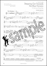 2nd sample page from Up Front Album for Alto Saxophone