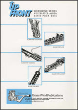 back cover of Up Front Album for Alto Saxophone