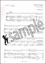 3rd sample page from Up Front Album for Tenor Saxophone