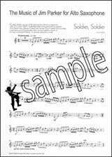 1st sample page from The Music of Jim Parker for Alto Saxophone