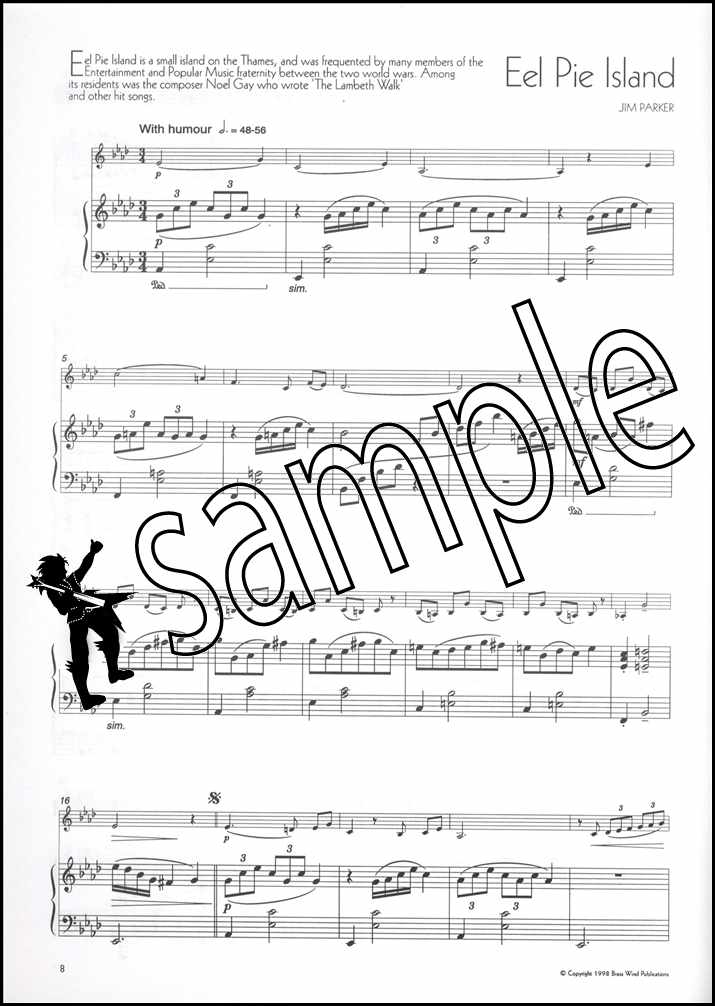 3rd sample page from The Music of Jim Parker for Alto Saxophone