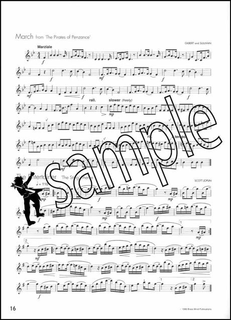 3rd sample page from Winners Galore for Saxophone