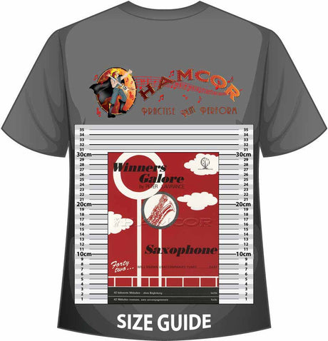 front cover of Winners Galore for Saxophone on a size guide