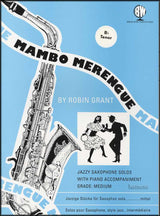 front cover of Mambo Merengue for Tenor Saxophone by Robin Grant