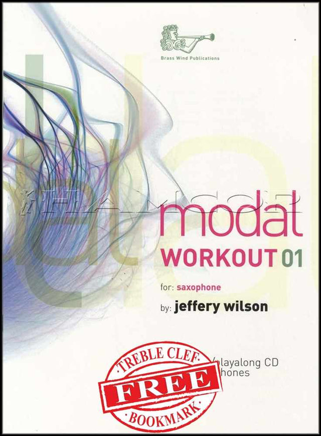 front cover of Modal Workout 01 for Alto Saxophone Book/CD by Jeffery Wilson