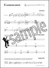 2nd sample page from Modal Workout 01 for Alto Saxophone Book/CD by Jeffery Wilson