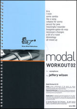 front cover of Modal Workout 02 for Alto Saxophone Book/CD by Jeffery Wilson