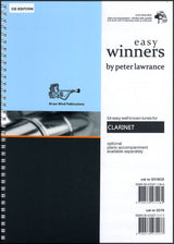 front cover of Easy Winners for Clarinet Book/CD