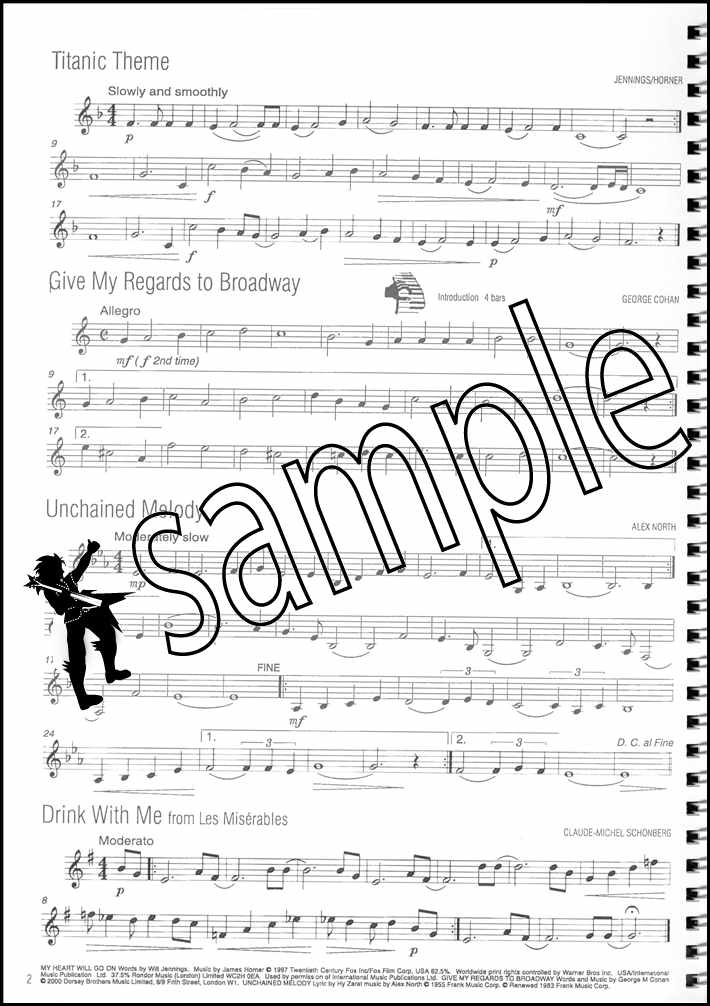 1st sample page from Easy Winners for Clarinet Book/CD