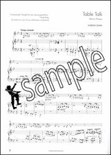 3rd sample page from Up Front Album for Clarinet