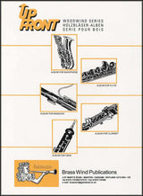 back cover of Up Front Album for Clarinet