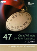 front cover of Great Winners for Clarinet Book/CD