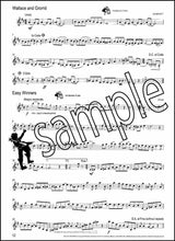 2nd sample page from Great Winners for Clarinet Book/CD