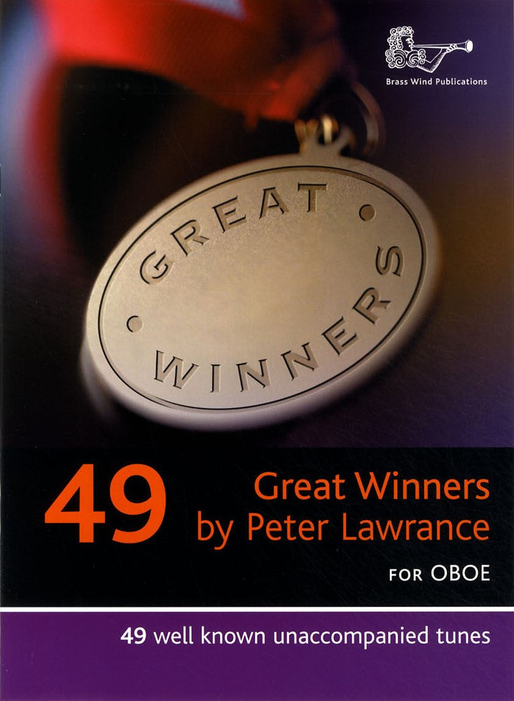 front cover of Great Winners for Oboe Book Only