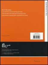 back cover of Great Winners for Oboe Book Only