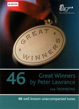 front cover of Great Winners Trombone Bass Clef Book/CD