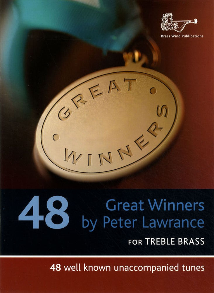 front cover of Great Winners for Treble Brass Book Only