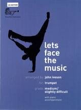 front cover of Lets Face the Music for Trumpet Book/CD