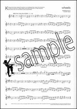 2nd sample page from Lets Face the Music for Trumpet Book/CD