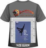 front cover of Lets Face the Music for Trumpet Book/CD on a size guide