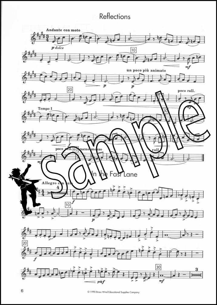 2nd sample page from Jazzed Up Too Eb Horn