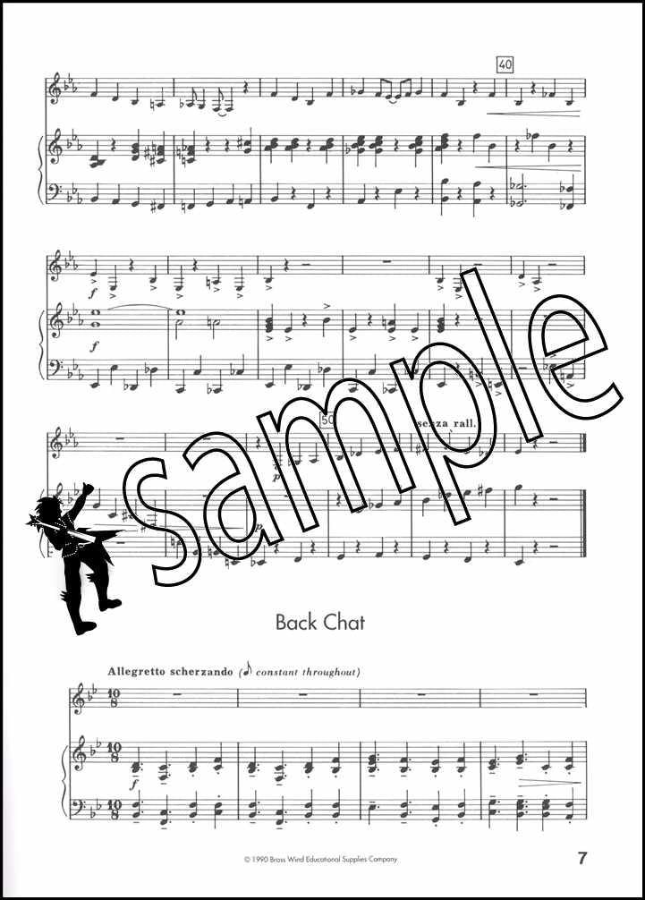 3rd sample page from Jazzed Up Too Eb Horn