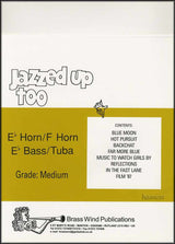 back cover of Jazzed Up Too Eb Horn