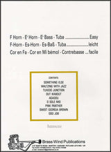 back cover of All Jazzed Up for Eb Horn