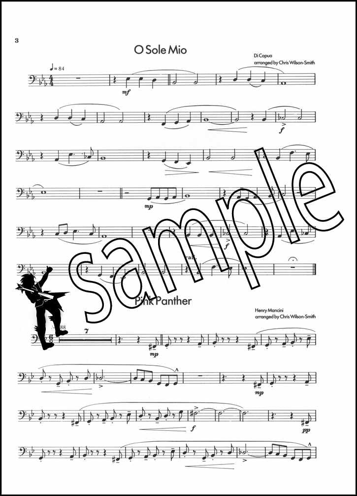 2nd sample page from All Jazzed Up for Eb Tuba Bass Clef