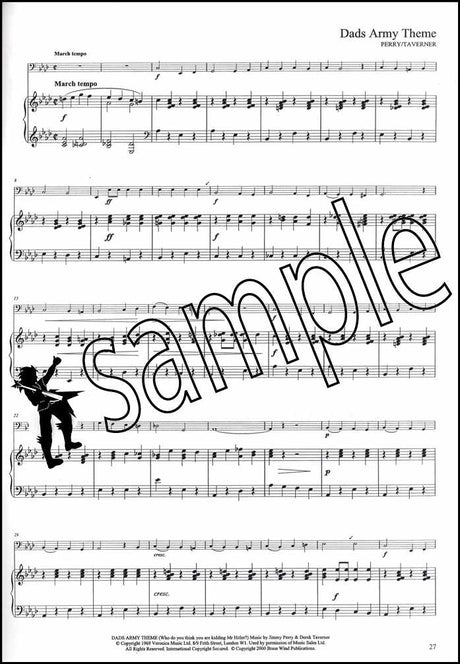 back cover of Easy Winners Piano Accompaniment for Tuba