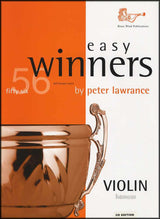 front cover of Easy Winners for Violin Book/CD