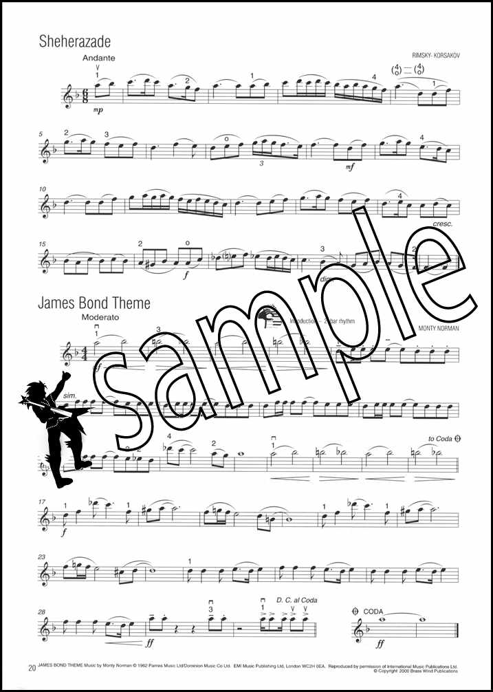3rd sample page from Easy Winners for Violin Book/CD