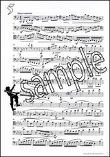2nd sample page from Fantasy Pieces for Bassoon by Derek Bourgeois